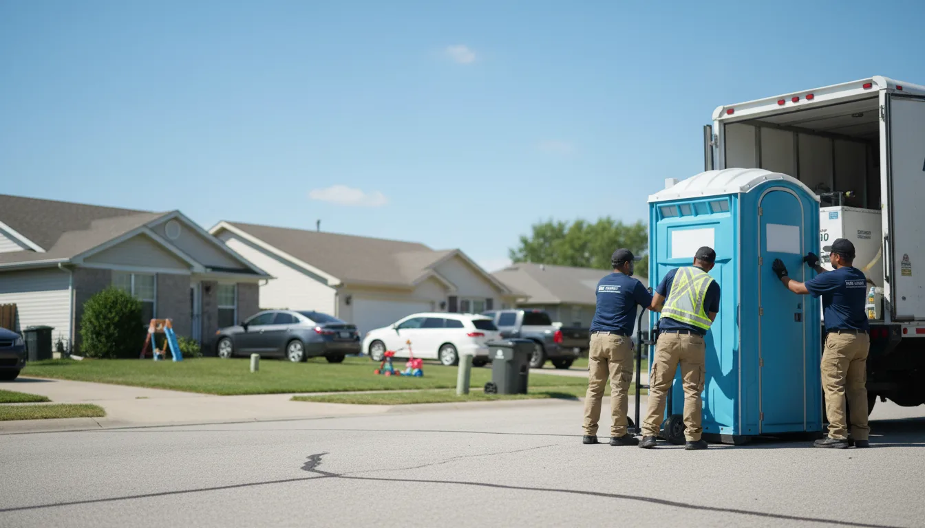 Standard Porta Potty Rentals in Woodstock, IL near me